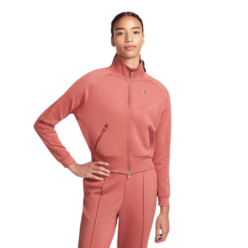 NIKE HERITAGE COURT LOGO WOMENS TRACKTOP