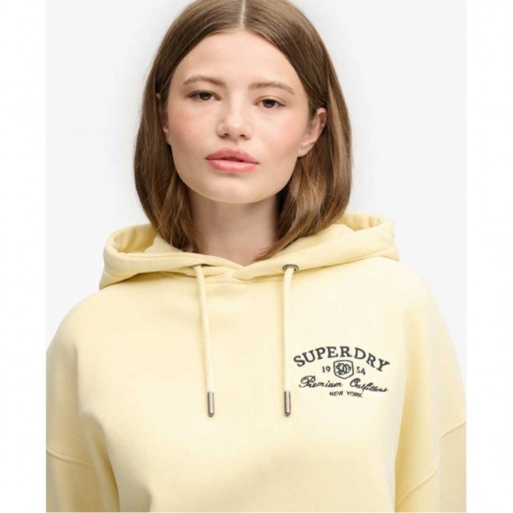 SUPERDRY LUXE CASUAL EMB RELAXED HOOD