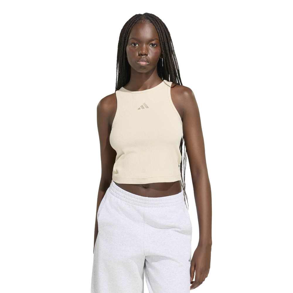 ADIDAS KIT SMALL LOGO RIB TANK