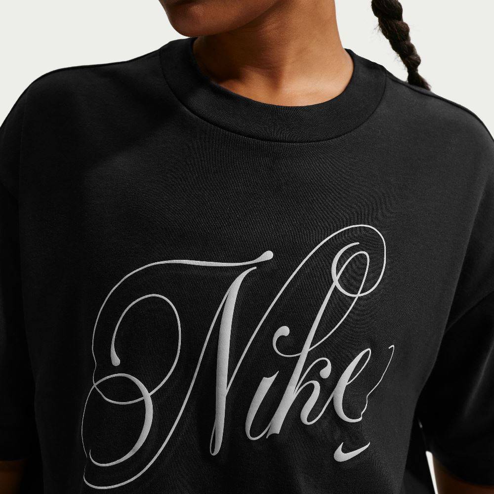 NIKE WOMENS NSW OVERSIZED SCRIPT SS TEE