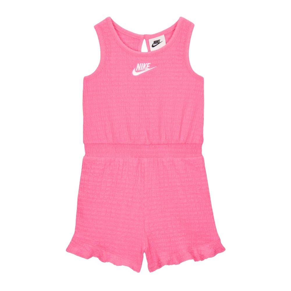 NIKE INFANT GIRLS TEXTURED ROMPER