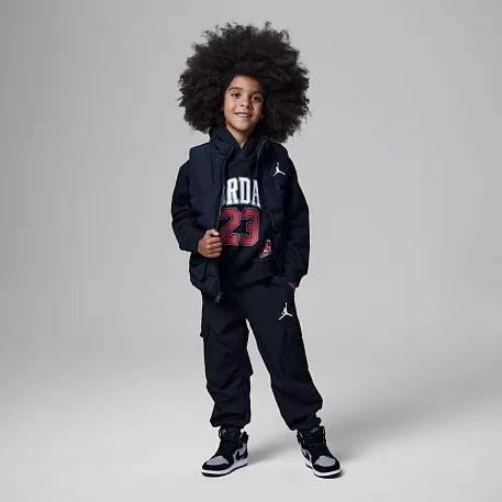 NIKE JORDAN LITTLE KIDS HBR FLEECE HOODIE