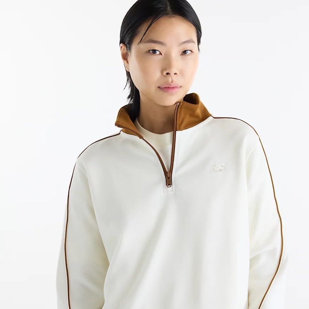 NEW BALANCE SPORT LEGACY PIQUE 1/4 ZIP