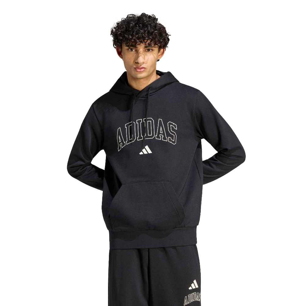 ADIDAS M COLLEGIATE SCRIPT GRAPHIC HOODIE