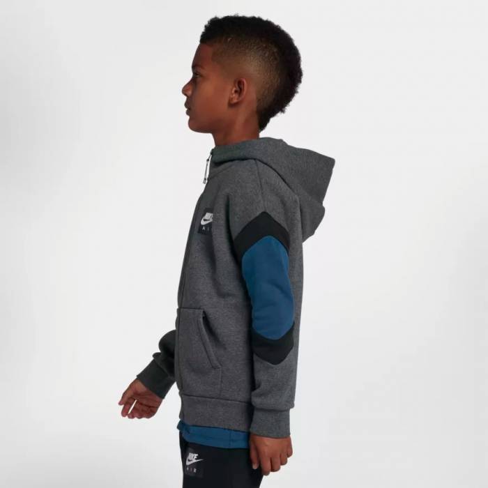 NIKE BOYS AIR FULL ZIP HOODIE