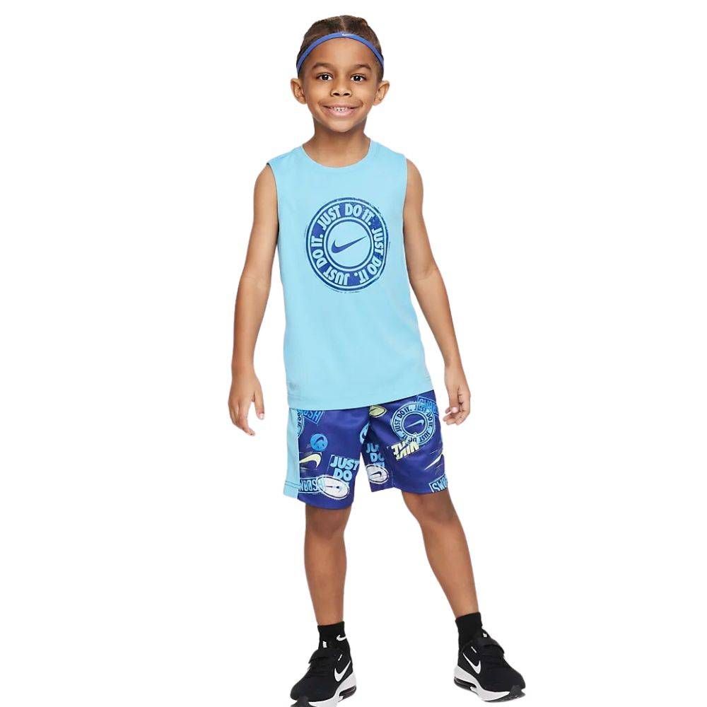 NIKE LITTLE KIDS AIR MUSCLE SHORT SET