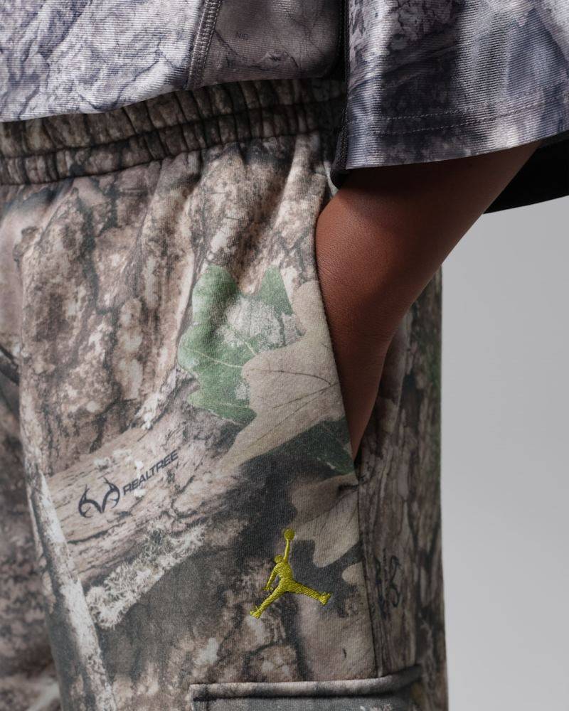NIKE JORDAN BOYS MJ BK REAL TREE AOP PANT