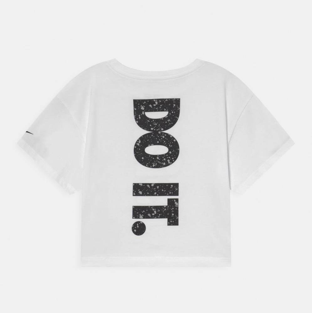 NIKE LITTLE GIRLS JUST DO IT SHINE TEE