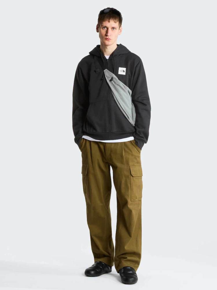THE NORTH FACE M EVO BOX HALF DOME REGULAR FULL ZIP HOODIE