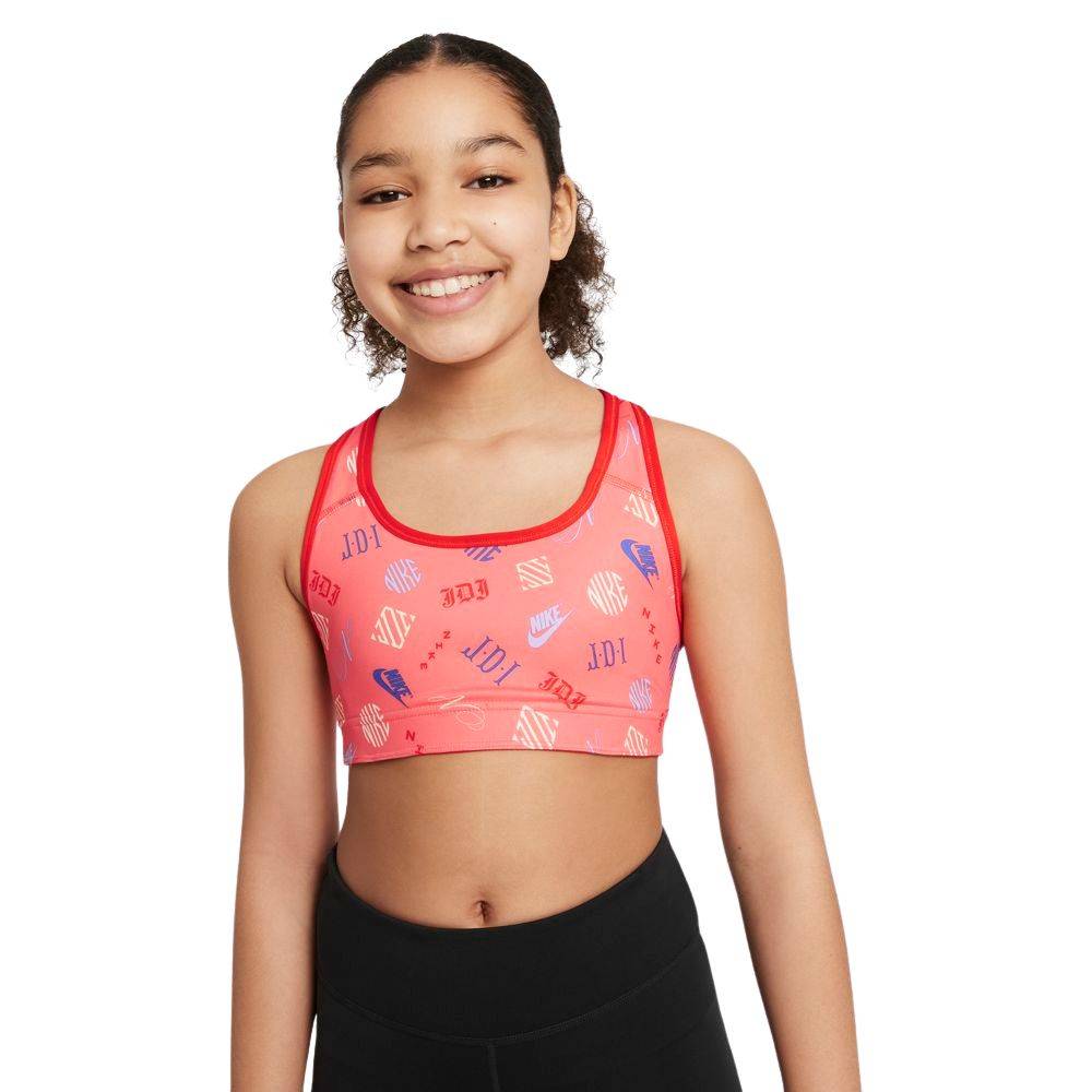 NIKE GIRLS DRI-FIT REVERSIBLE SPORTS BRA