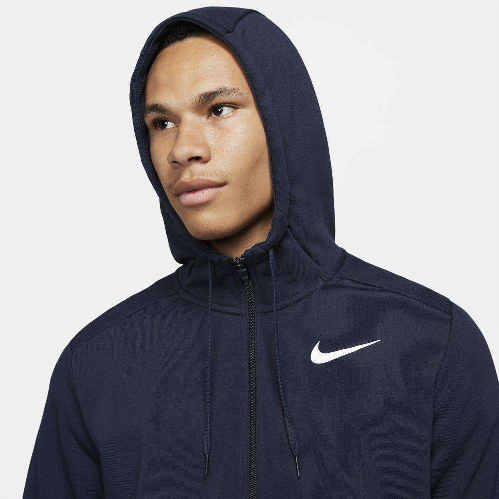 NIKE DRI-FIT FULL-ZIP FLEECE HOODIE