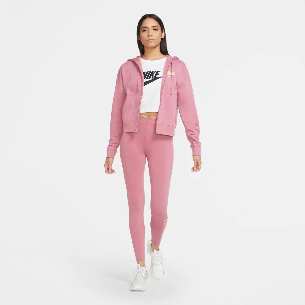 NIKE WOMENS VINTAGE GRAPHIC FULL-ZIP HOODIE