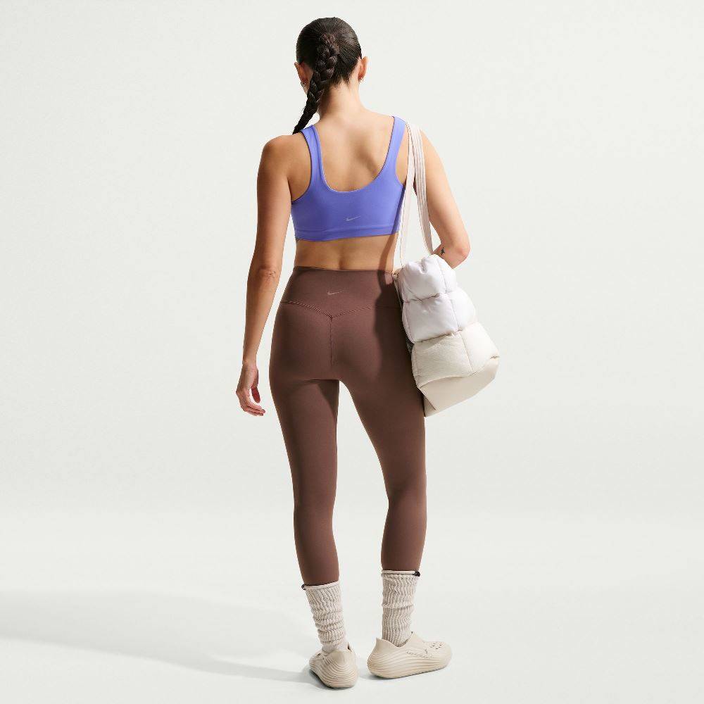 NIKE ZENVY HIGH-WAISTED NO-FRONT SEAM LEGGINGS