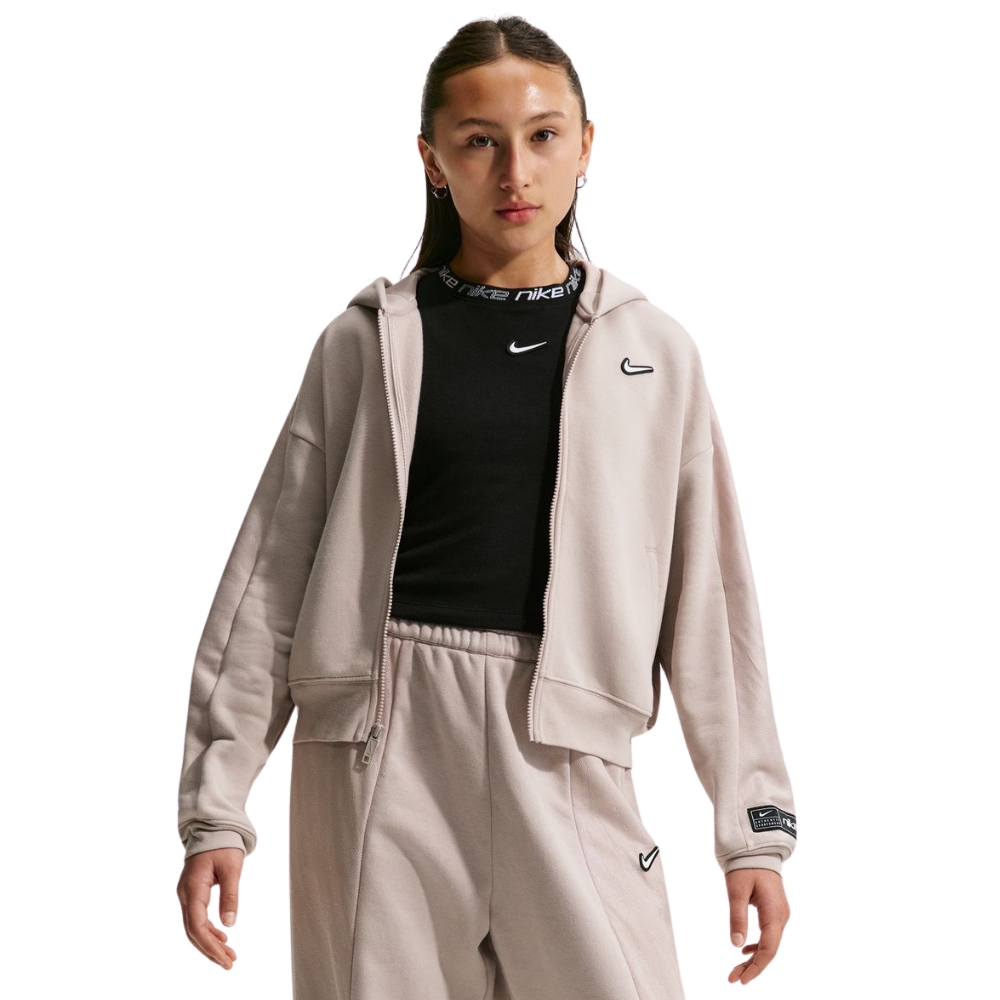 NIKE NSW GIRLS FULL-ZIP DANCE TOP