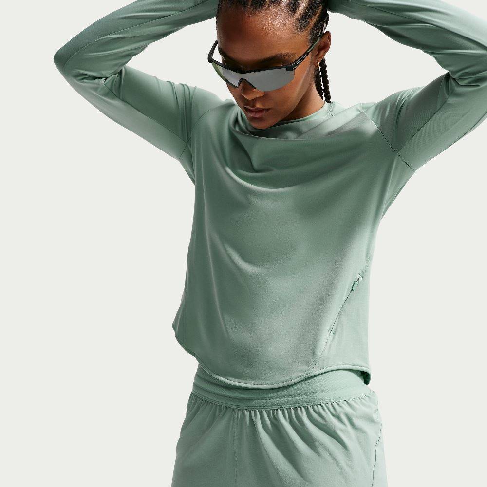 NIKE SWIFT DRI-FIT MID-RISE 2-IN-1 RUN SHORT