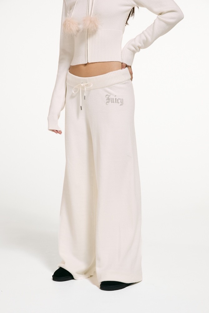 JUICY COUTURE KNIT JUICY DIAMANTE TRACKPANT