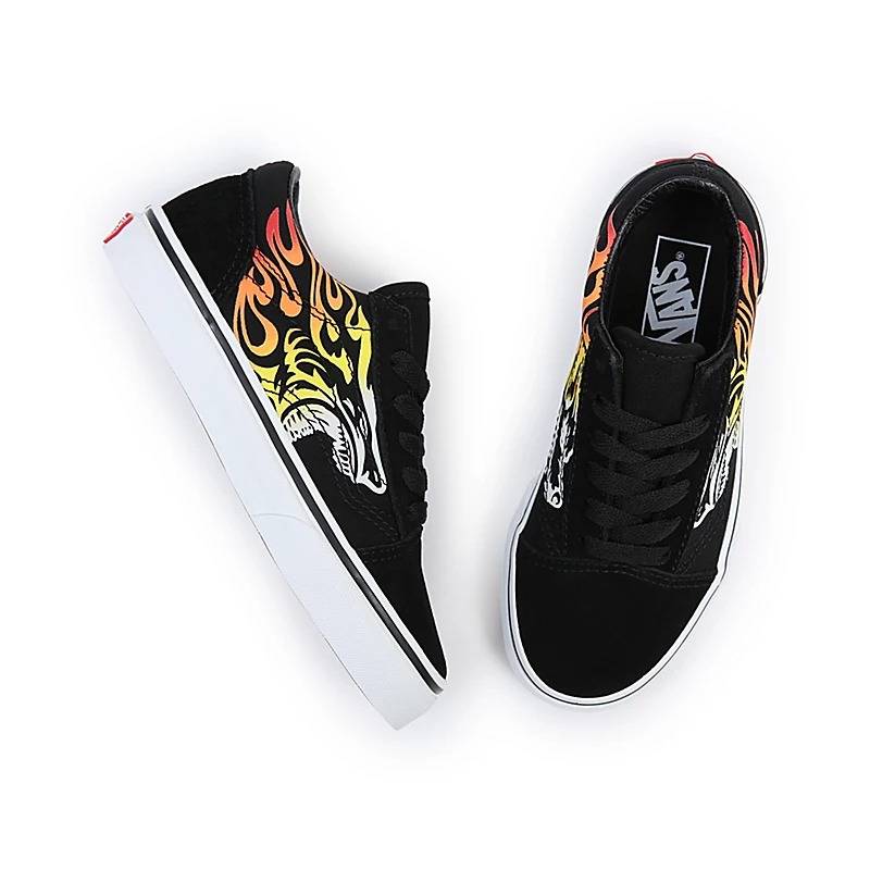 VANS JUNIOR OLD SKOOL (FLAME RACING)