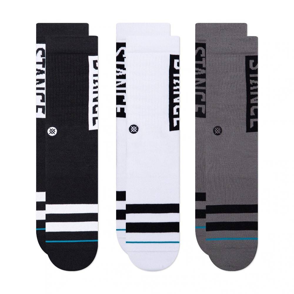 STANCE THE OG CREW SOCK 3 PACK
