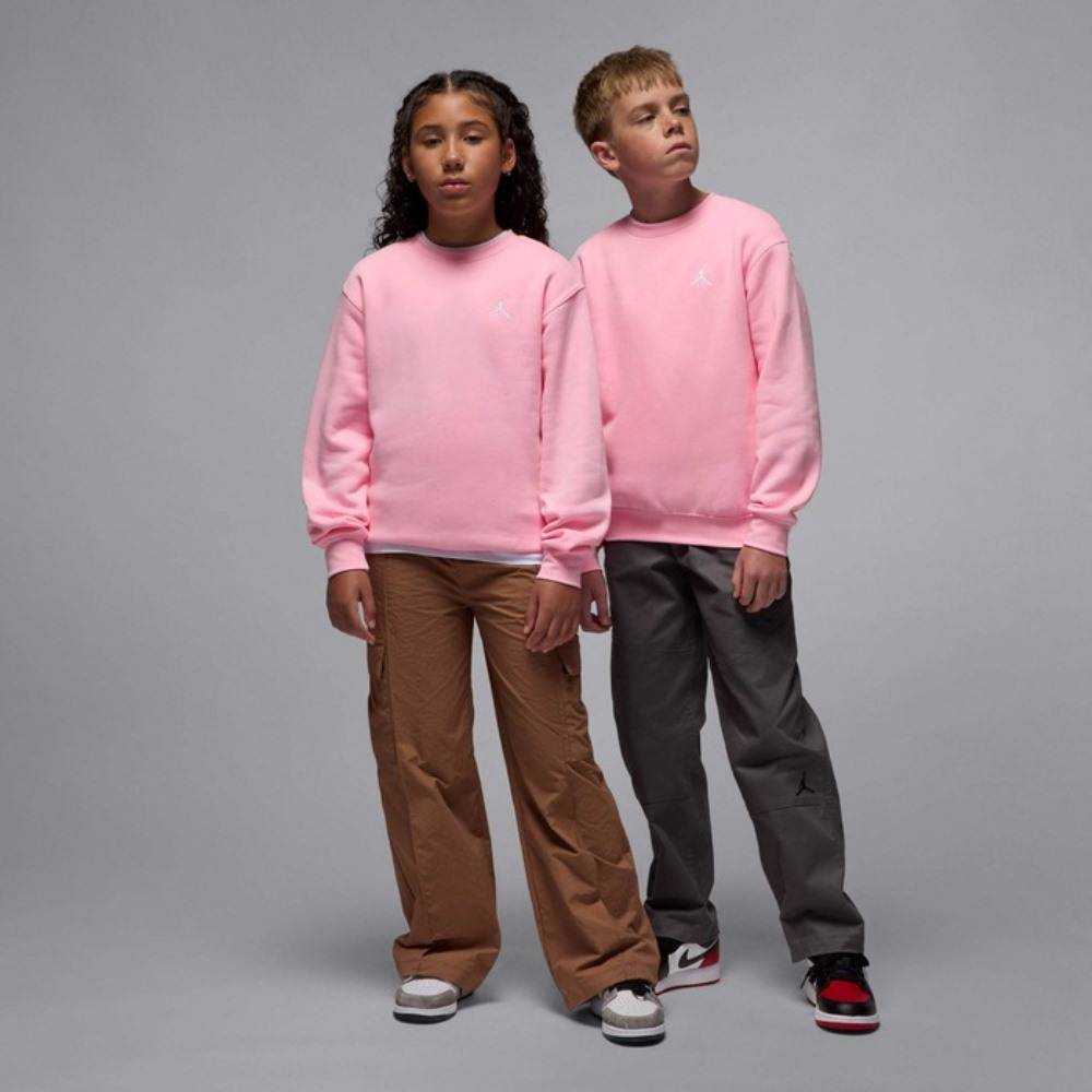 NIKE JORDAN GIRLS MJ BRKLN FLC CREW