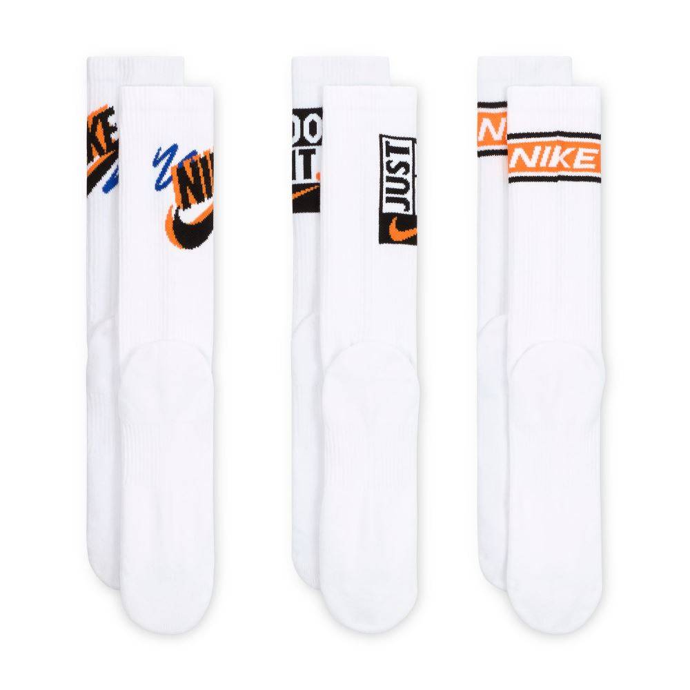 NIKE EVERYDAY PLUS CREW 3-PAIRS SPORT SOCKS