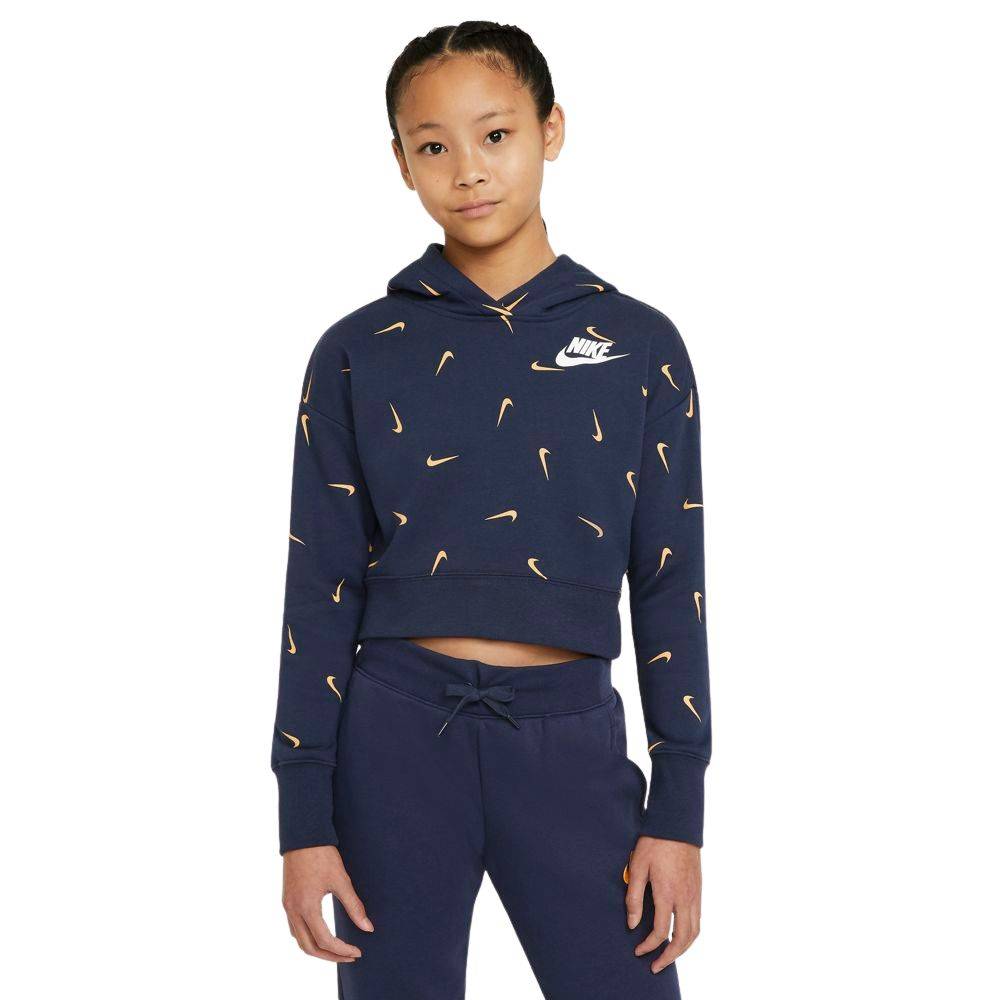 NIKE SPORTSWEAR GIRLS PRINTED FT HOODIE