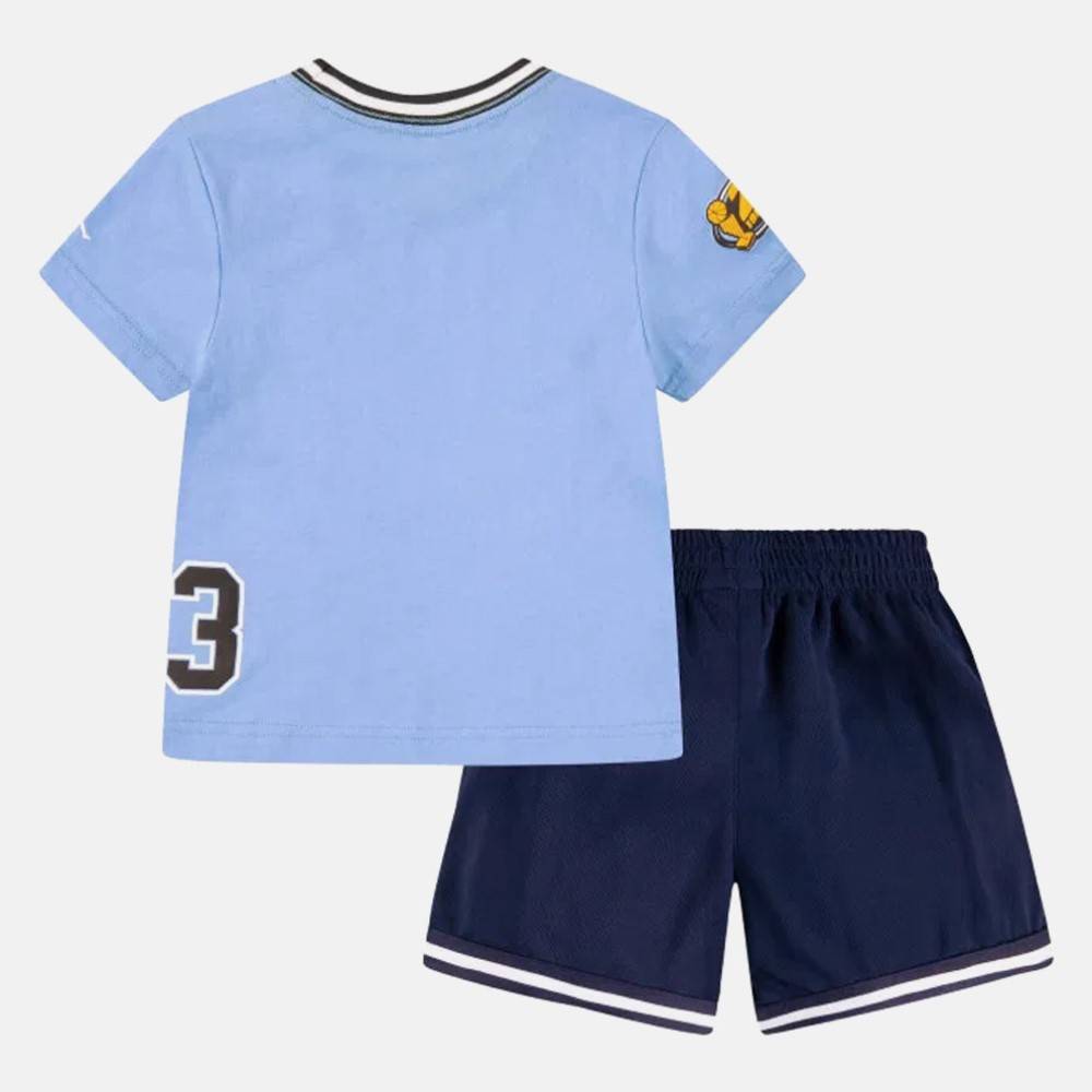 NIKE JORDAN LITTLE BOYS PLAY-OFF MESH SHORT SET