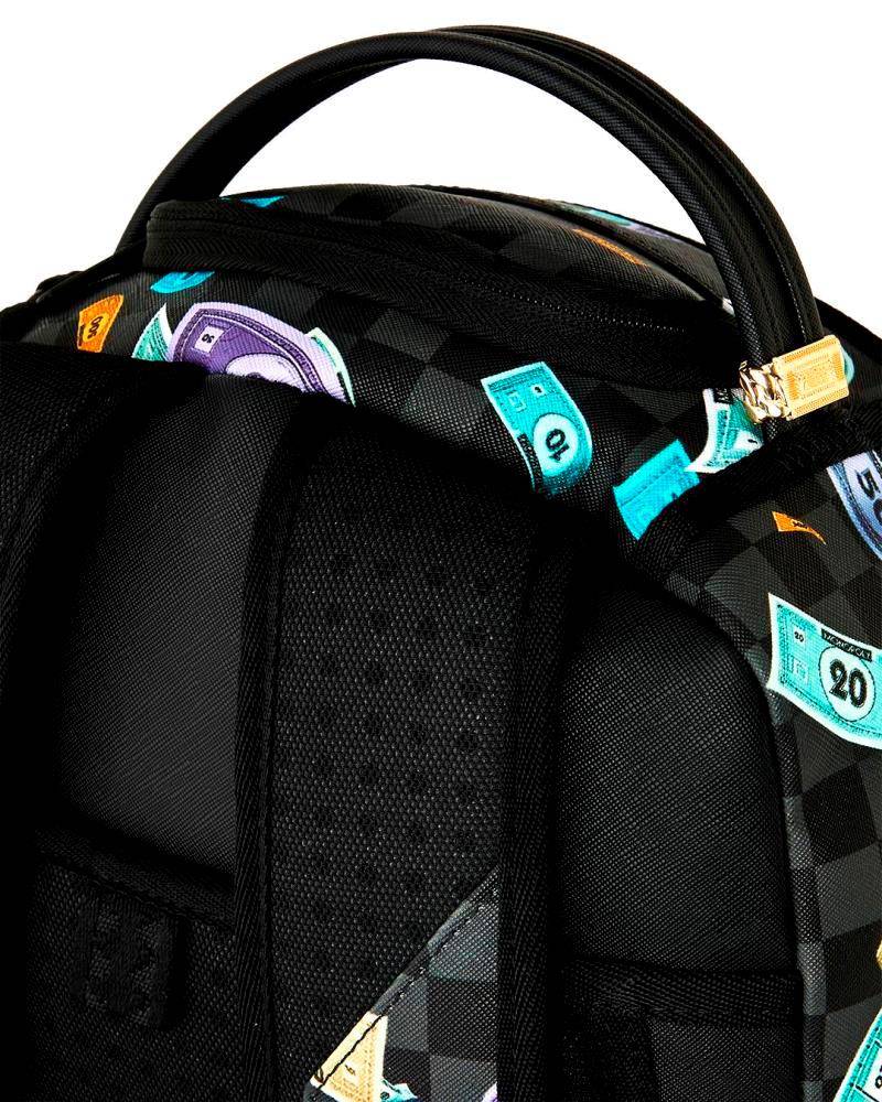 SPRAYGROUND MONOPOLY GO SHARKMOUTH STENCIL DLXSV BACKPACK