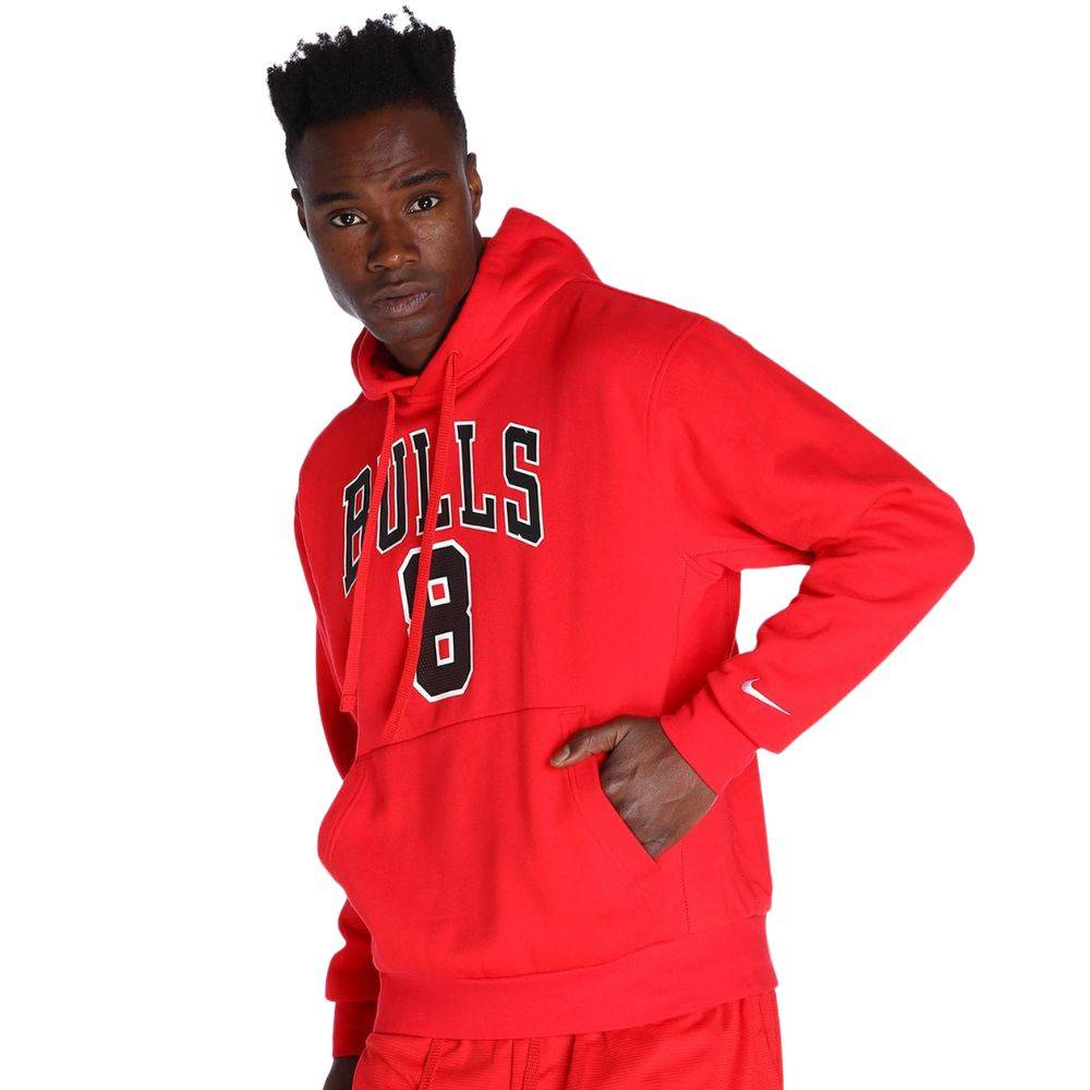 NIKE NBA CHICAGO BULLS FLEECE ESSENTIAL HOODIE N&N