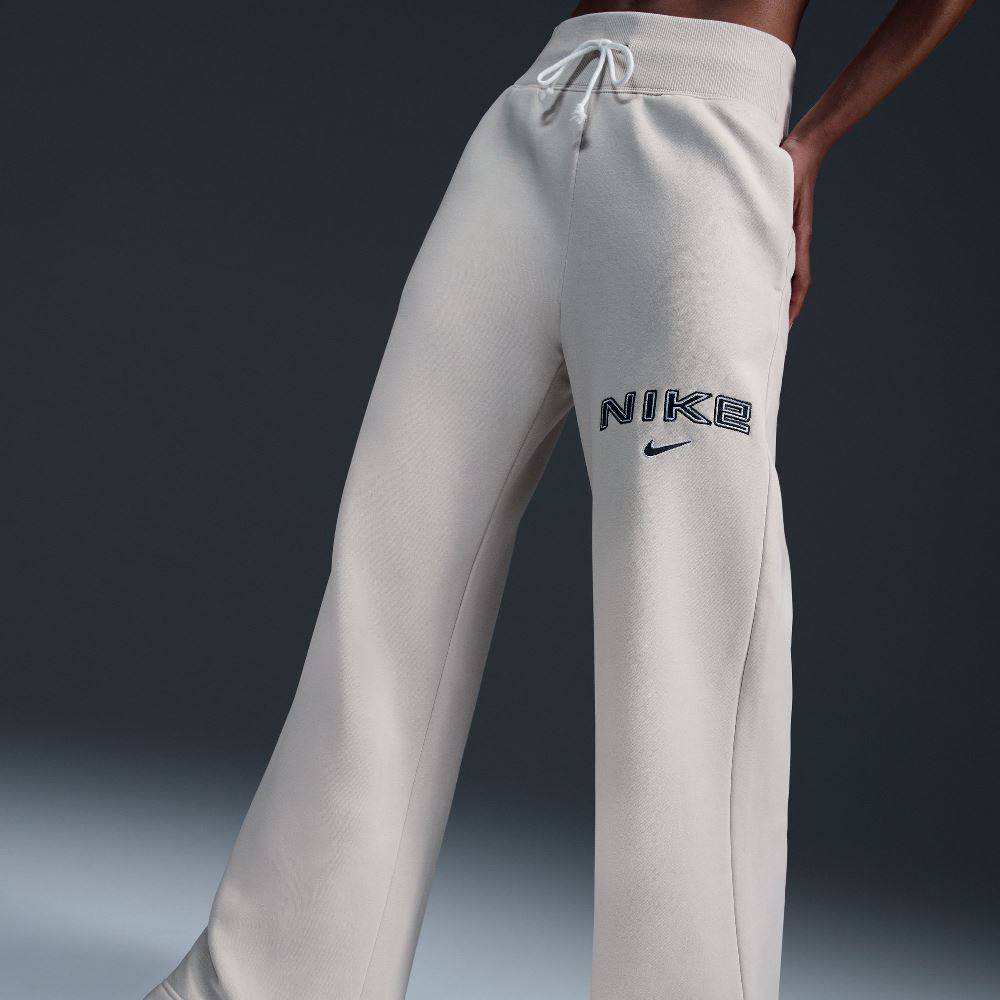 NIKE NSW PHOENIX HIGH-WAISTED WIDE-LEG LOGO PANT