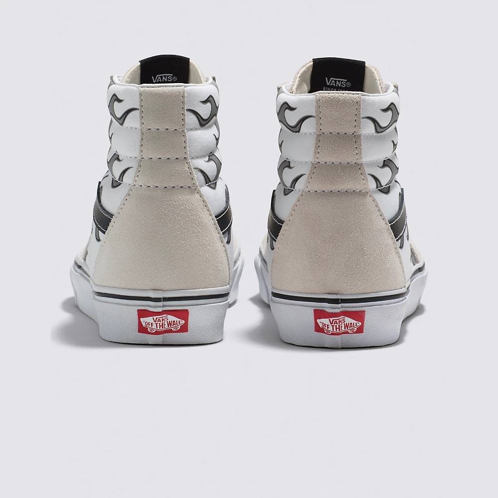 VANS REFLECTIVE FLAME SK8-HI SHOES