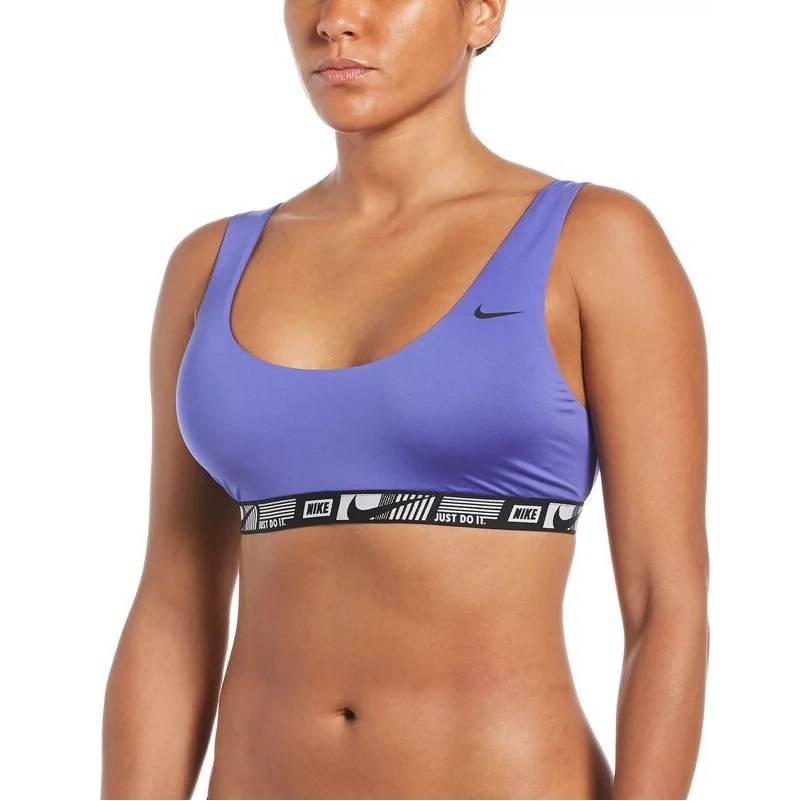 NIKE SCOOP NECK WOMENS BIKINI TOP
