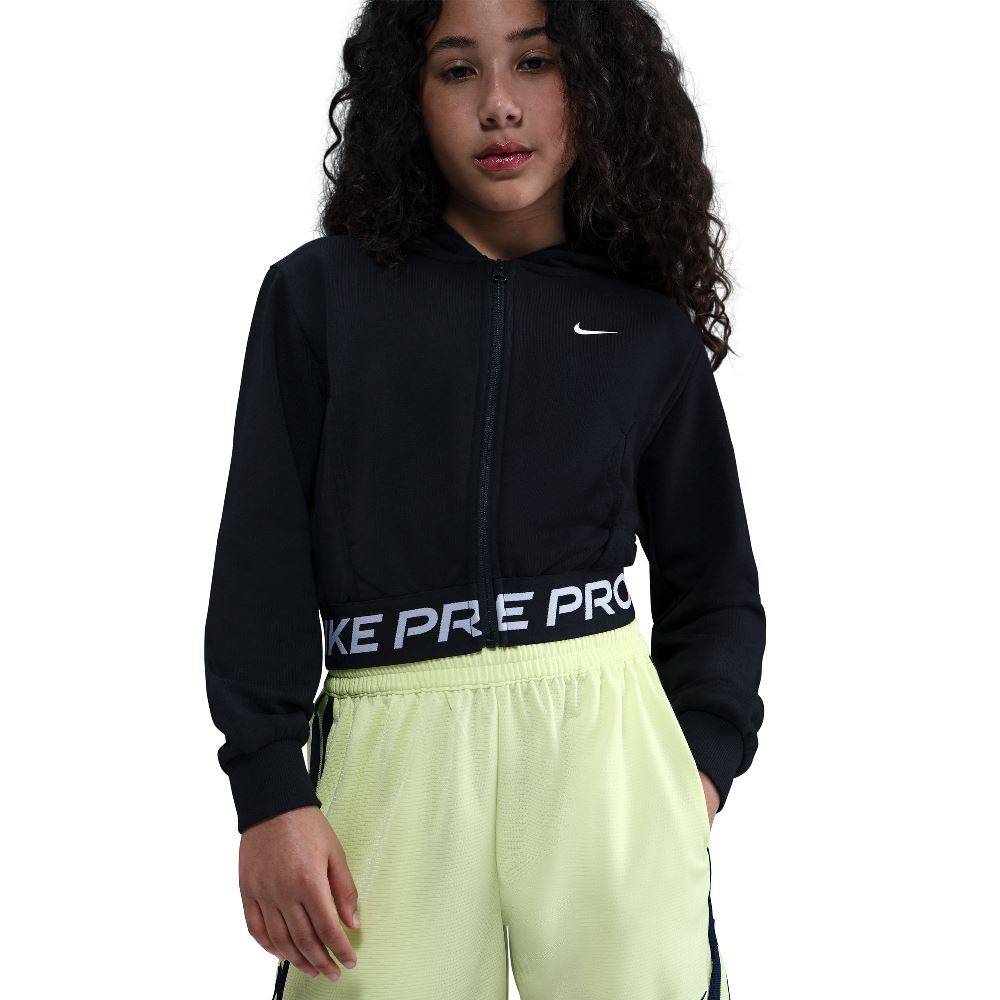 NIKE PRO DRI-FIT FULL-ZIP GIRL HOODIE