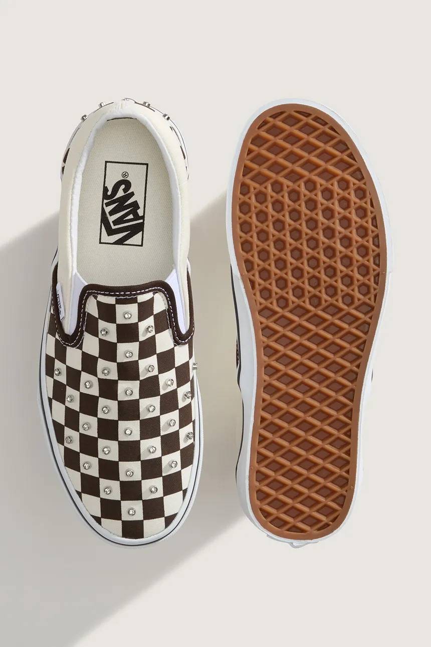 VANS CLASSIC SLIP-ON RHINESTONE SHOE