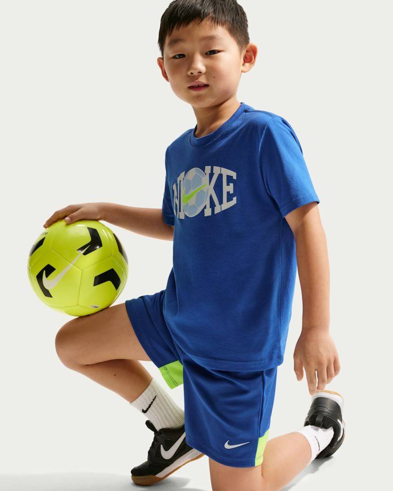 NIKE LITTLE BOYS SOCCER GFX SHORT SET