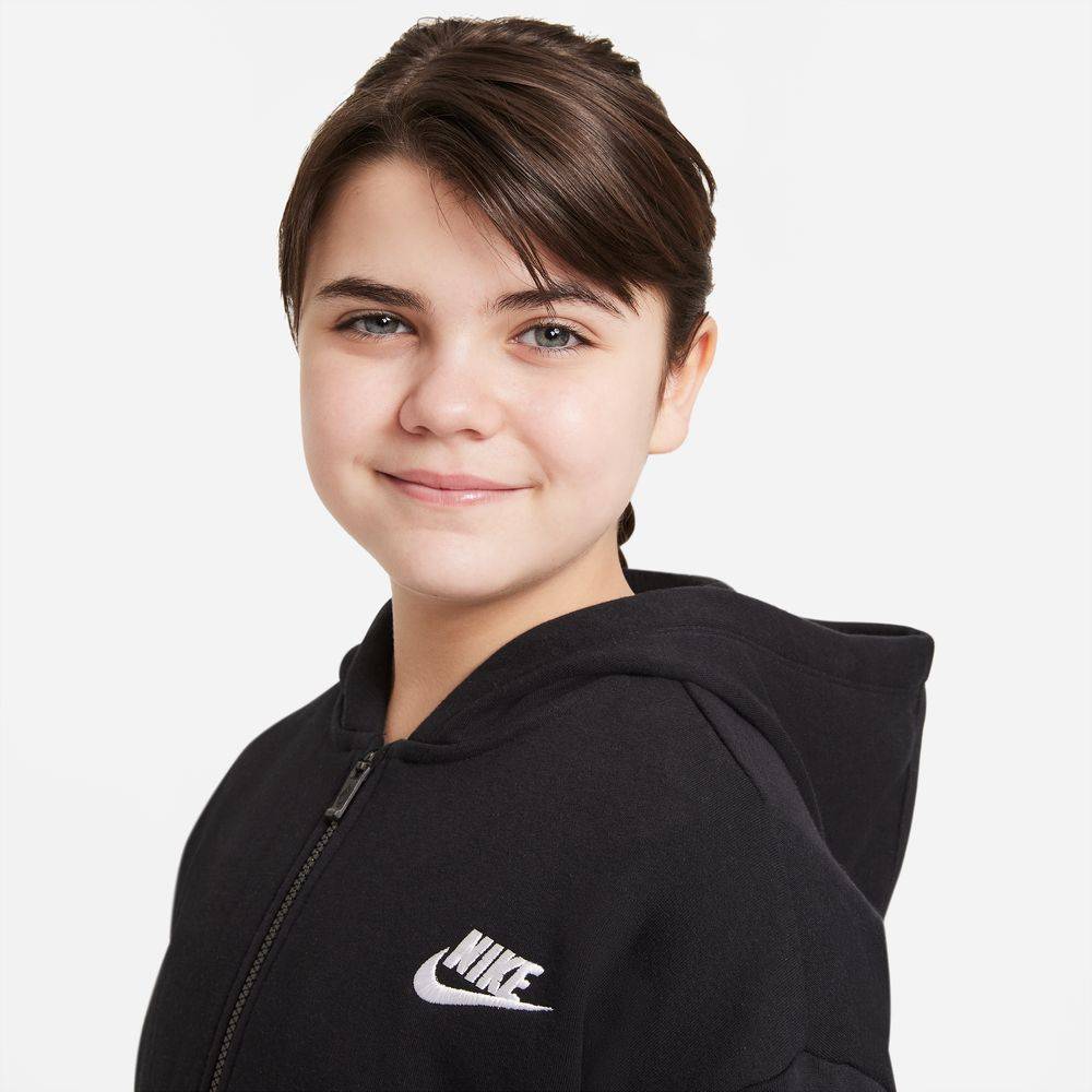 NIKE SPORTSWEAR GIRLS CLUB FULL-ZIP HOODIE