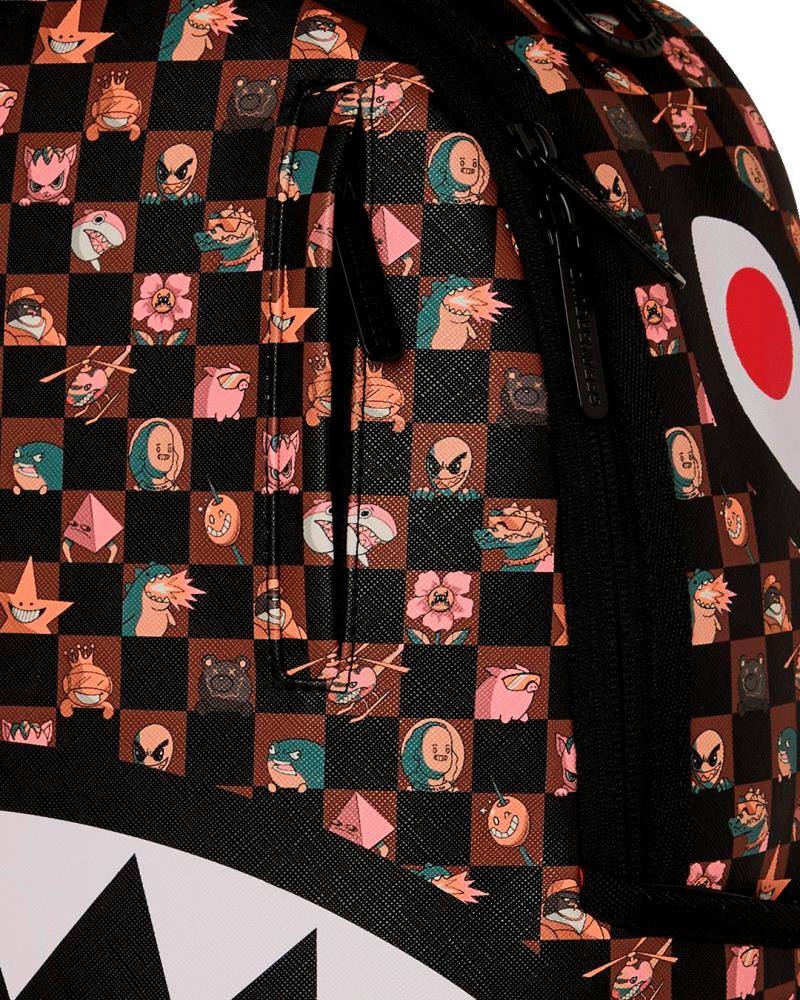 SPRAYGROUND PEEKING CHARACTERS REMIX DLXSV BACKPACK