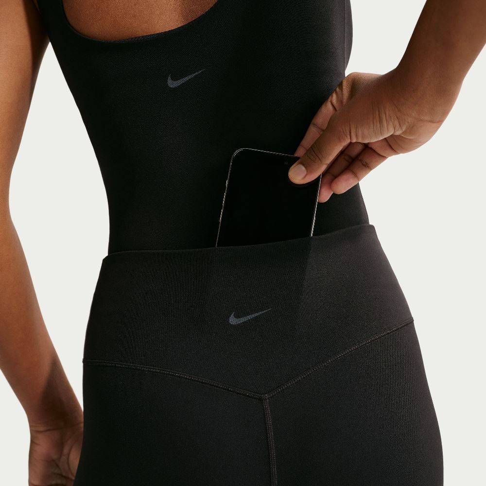NIKE ZENVY HIGH-WAISTED NO-FRONT SEAM LEGGINGS