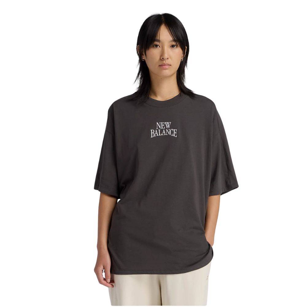 NEW BALANCE TRACKSIDE OVERSIZED T-SHIRT WOMENS