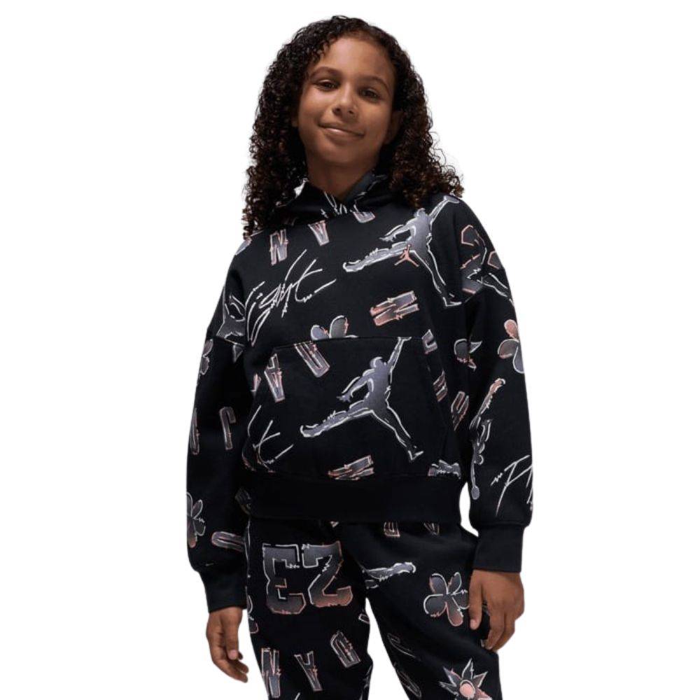 NIKE JORDAN GIRLS 23 THROWBACK PO HOODIE