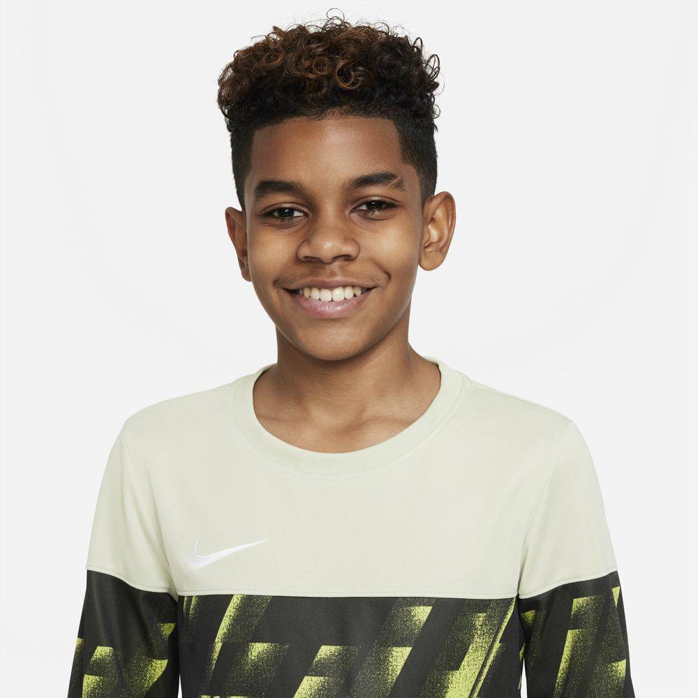 NIKE FC YOUTH DRI-FIT LIBERO LONG-SLEEVE GRAPHIC TEE