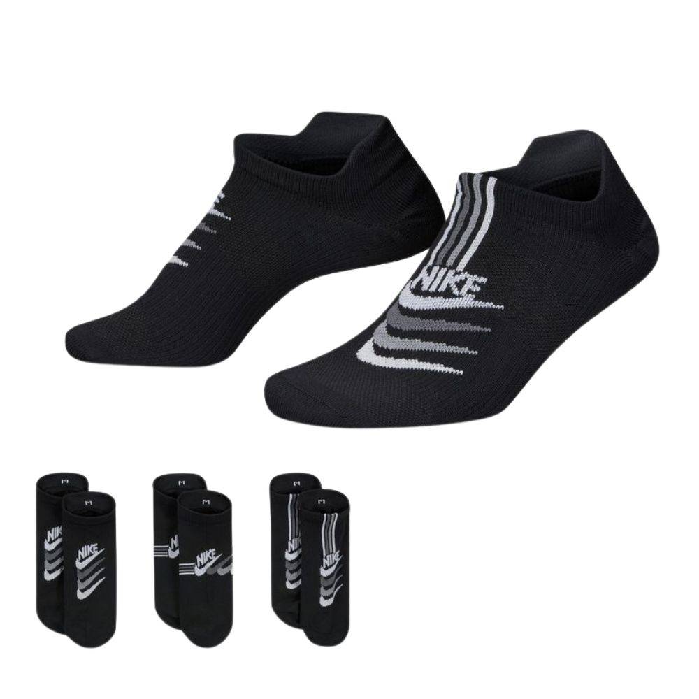 NIKE EVERYDAY PLUS LIGHTWEIGHT 3-PAIRS SOCKS