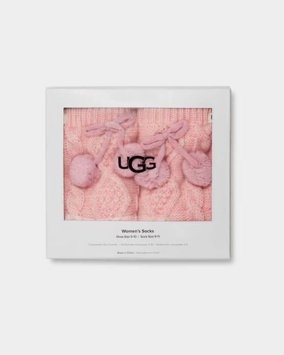 UGG GIFTABLE BOXED POM POM SOCK