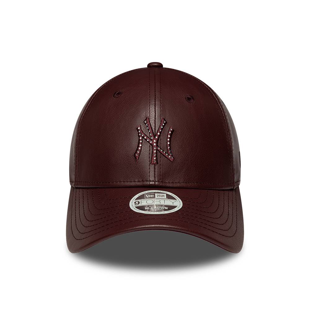 NEW ERA WMNS DIAMANTE PU 9FORTY M-CROWN NEW YORK YANKEES
