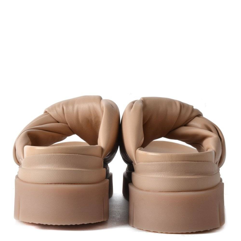 ASH SHILO LEATHER SANDALS
