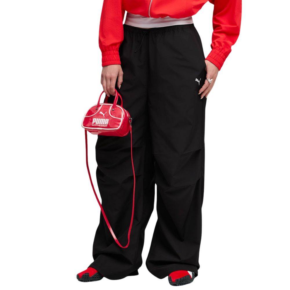 PUMA WARDROBE ESS PARACHUTE WOVEN PANTS OP