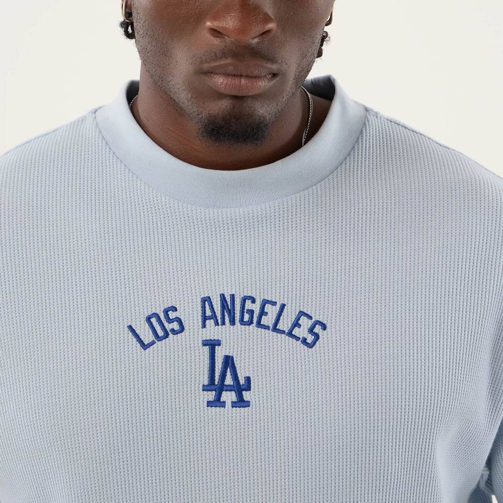 NEW ERA MLB WAFFLE BOX TEE LOS ANGELES DODGERS
