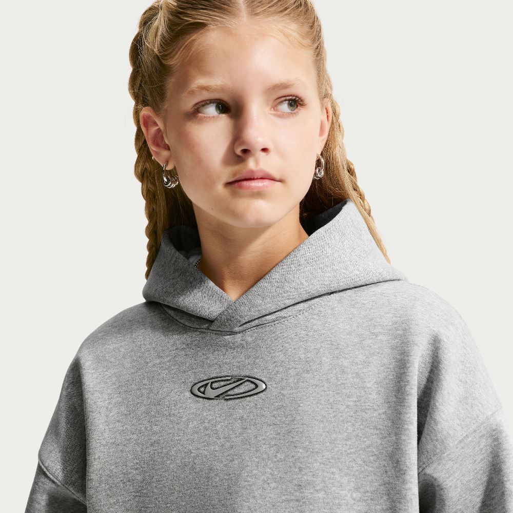 NIKE NSW KIDS CLUB FLEECE OVERSIZED HOODIE