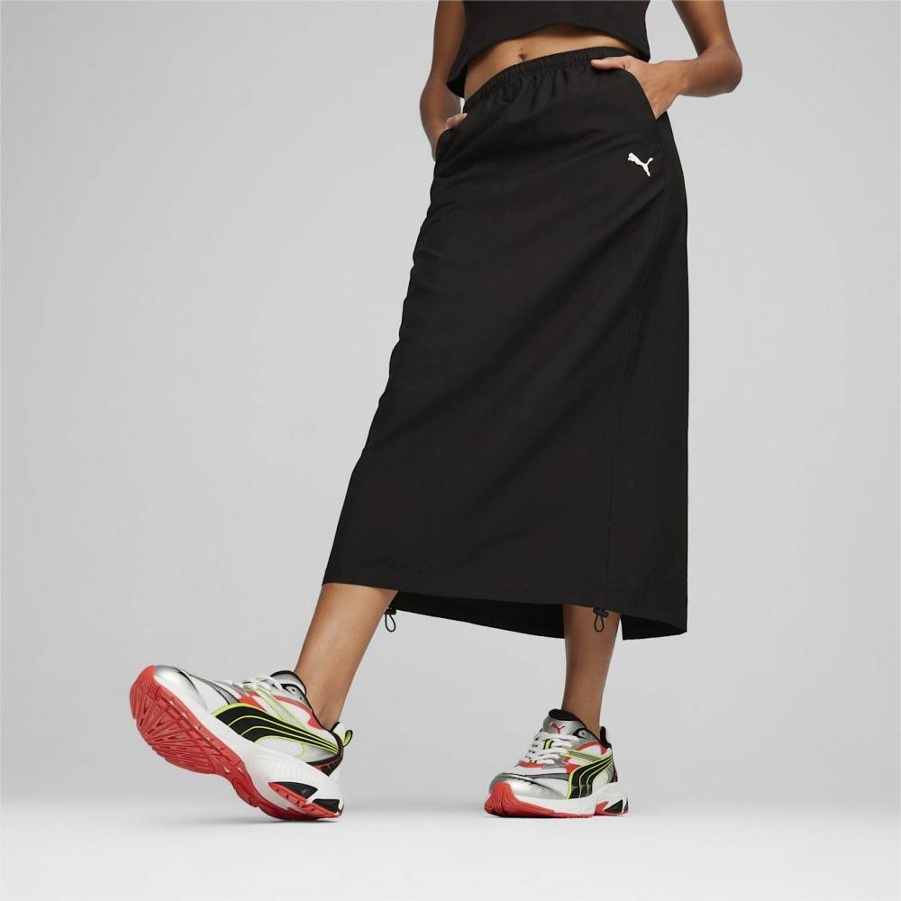 PUMA DARE TO MIDI WOVEN SKIRT