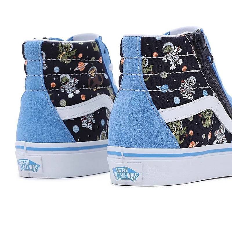 VANS KIDS SK8-HI REISSUE SIDE ZIP SHOES