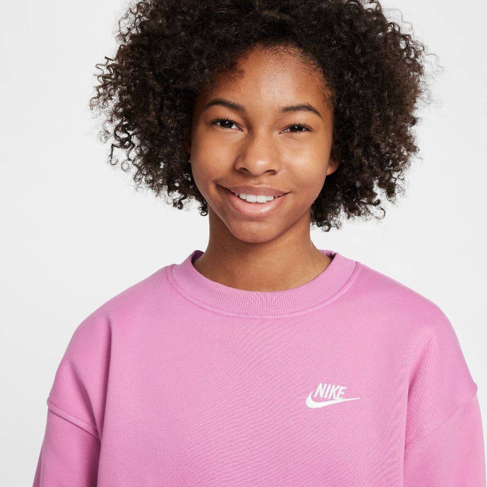 NIKE NSW GIRLS CLUB FLC OVERSIZED CREW
